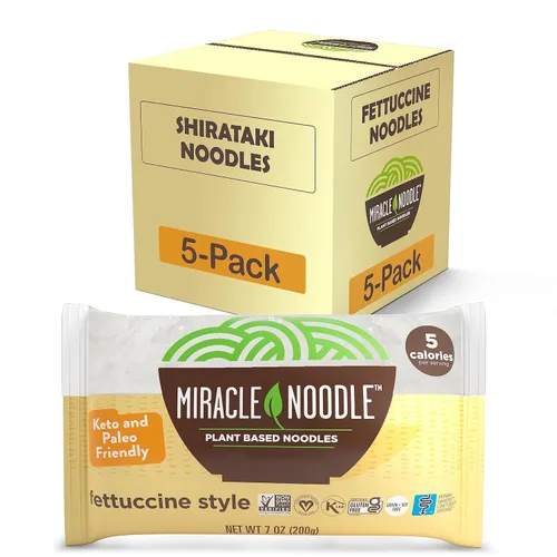 Miniatura 11 de Miracle Noodle Miracle Rice, 8 onzas (paquete de 6), arroz Shirataki Konjac a base de plantas, 5 calorías, 1g de carbohidratos netos por porción