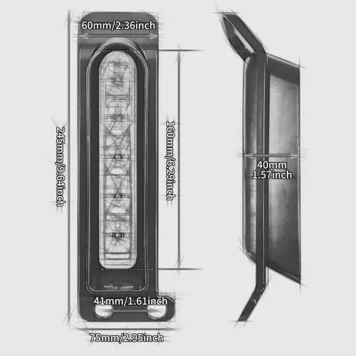 Miniatura 5 de Luces de Panel de Relleno LED Luces de Guardabarros Trasero Señales de Giro Compatible con Harley Touring Road Glide FLTR Electra Glide FLHT Road
