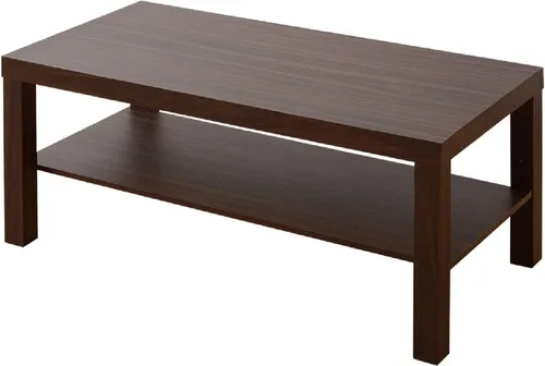 Miniatura 9 de Yamazen ET-4545 (DBR)S* Mesa baja, resistente pero ligera, ancho 17.7 x profundidad 17.7 x alto 14.6 pulgadas (17.7 x 17.7 x 14.6 in), mesa central