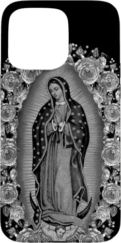 Miniatura 30 de Funda para iPhone 11 Nuestra Señora Virgen De Guadalupe Virgen María Floral