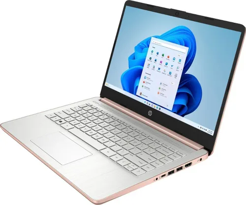 Miniatura 3 de HP Portátil con pantalla HD de 14 pulgadas (1366 x 768), Intel Celeron N4120, 1.1 GHz, memoria de 4 GB, eMMC de 128 GB, Windows 11 Home en modo S