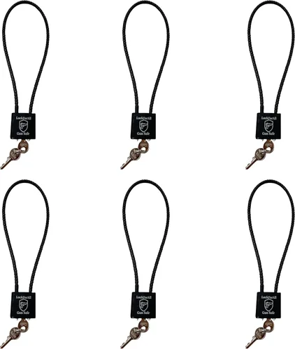 Miniatura 10 de Cable Gun Locks with Keys Hunting Sports- Keyed Alike 15" Cable Gun Safe Lock CA DOJ Approved for Pistols, Handguns, Rifles, and Shotguns, Home