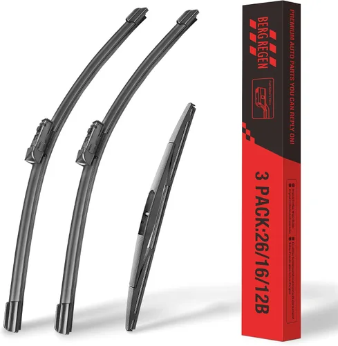 Miniatura 15 de BERG REGEN - Repuesto para limpiaparabrisas de silicona de 16, 14 y 14 pulgadas para Toyota FJ Cruiser 2007-2014, hojas para todo tipo de clima