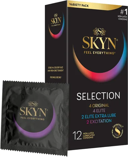 Miniatura 17 de SKYN Elite - Preservativos grandes – 36 unidades – Condones ultrafinos, lubricados sin látex, más largos y anchos para un ajuste más cómodo