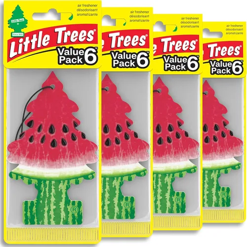 Miniatura 24 de Little Trees - Ambientador de árbol colgante que proporciona un aroma de larga duración para tu hogar o tu auto. Aroma Bayside Breeze, 24