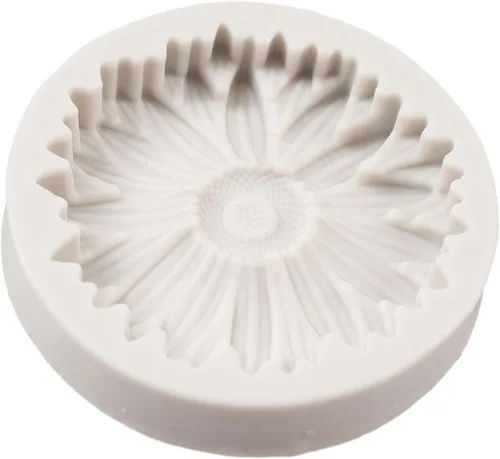 Miniatura 5 de Molde de silicona de flor de crisantemo, moldes para hornear pasteles de fondant, molde de caramelo de chocolate para decoración de pasteles