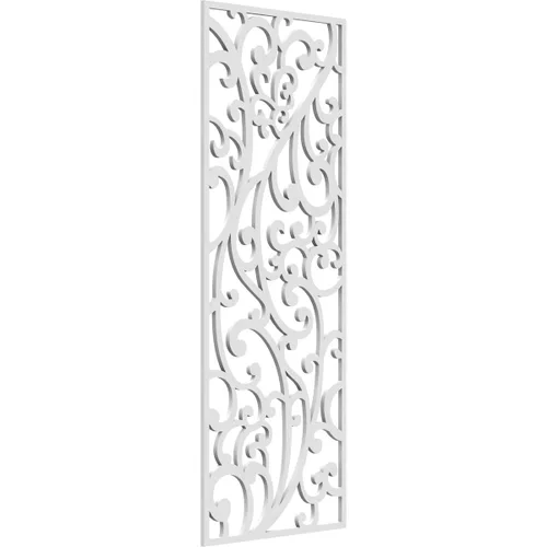 Miniatura 139 de Woodhaven - Paneles de pared decorativos de madera con calado, 9 3/8 pulgadas de ancho x 24 3/8 pulgadas de alto x 1/4 de alto, aliso