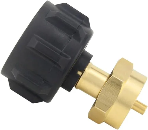 Miniatura 6 de Hooshing Adaptador de Recarga de Propano para Tanques de Propano de 1 lb Válvula Reguladora QCC1 Compatible con Tanque de Propano QCC1/Tipo1