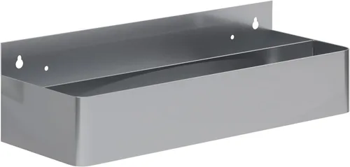 Miniatura 18 de AmGood 36 in. Rack de carril de velocidad de acero inoxidable de doble nivel para barras comerciales, NSF