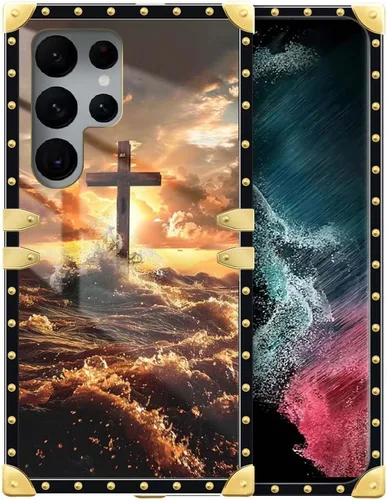 Miniatura 29 de Funda compatible con Samsung Galaxy S22 Ultra, funda protectora de TPU suave a prueba de golpes de 4 libélulas en la flor para Samsung Galaxy S22