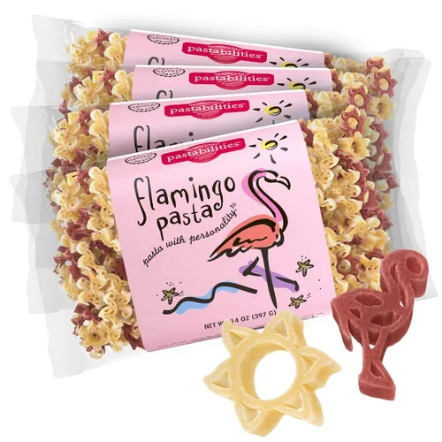 Miniatura 57 de Pastabilities Pasta con forma divertida para niños, sopa de fideos de dinosaurio, divertido dinosaurio con mezcla de sopa temática animal, pasta