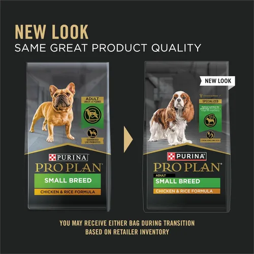 Miniatura 24 de Purina Pro Plan - Alimento para perros de raza pequeña con alto contenido de proteínas, fórmula de pollo y arroz, bolsa de 18 libras