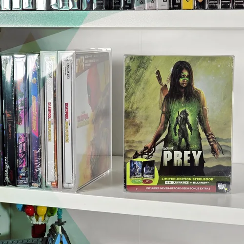 Miniatura 2 de MALKO Steelbook - Funda protectora de 10 unidades. Compatible con: 4K UHD Blu-Ray Video de flecha con funda Funda Criterion Blu Ray PS3 PS4