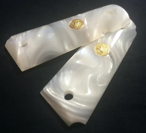 Miniatura 5 de Puños Colt 1911 White Pearl