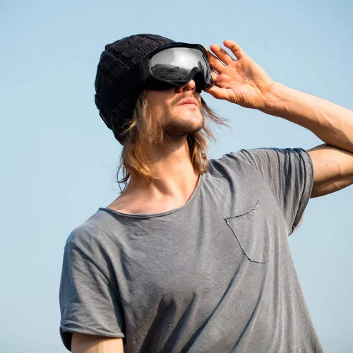 Miniatura 29 de OutdoorMaster OTG Gafas de esquí – Gafas sobre lentes para esquí y snowboard para hombres, mujeres y jóvenes – 100% de protección UV A1-vlt 46%