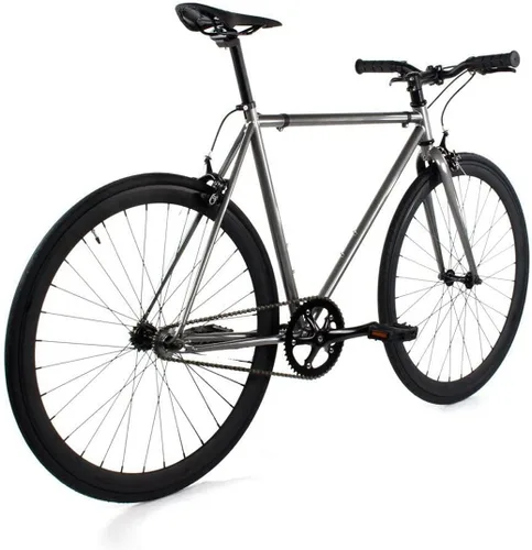 Miniatura 5 de Golden Cycles Bicicleta de engranaje fija de una sola velocidad con frenos delanteros y traseros