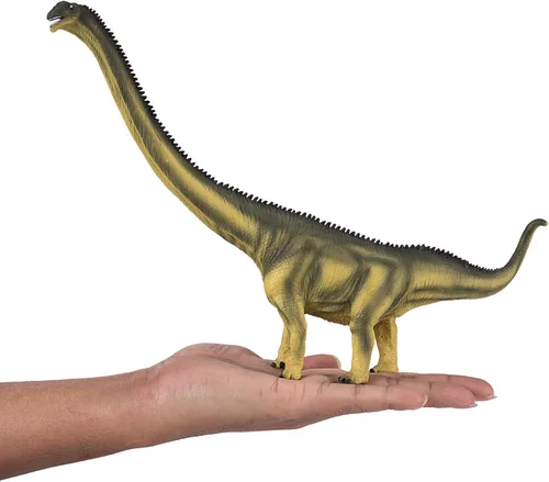 Miniatura 5 de MOJO - Figura de dinosaurio realista, Mamenchisaurus, verde, 11 x 2.2 x 7.5 pulgadas