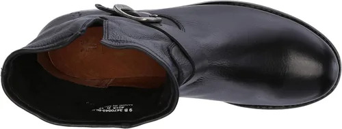 Miniatura 5 de Frye Veronica Botines para mujer hechos de cuero cepillado de grano completo con herrajes de metal antiguo e impermeables construcción de ribete