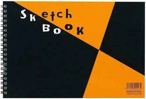 Miniatura 20 de Maruman ZUAN - Cuaderno de bocetos A4, 8.27 x 11.69 pulgadas, cuaderno de dibujo clásico, 24 páginas de papel texturizado sin ácidos para dibujar