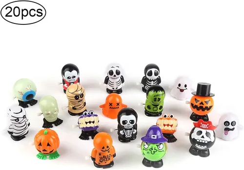 Miniatura 2 de CCINEE Paquete de 20 juguetes de cuerda de Halloween surtidos para relleno de bolsas de golosinas