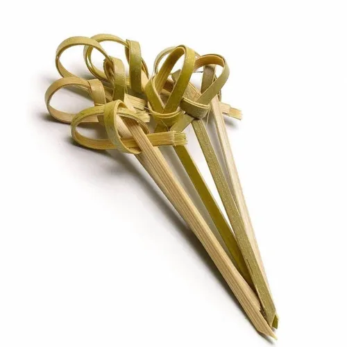 Miniatura 8 de Perfectware - Palillos de nudo de bambú BambooKnot4-300ct 4" (paquete de 300)