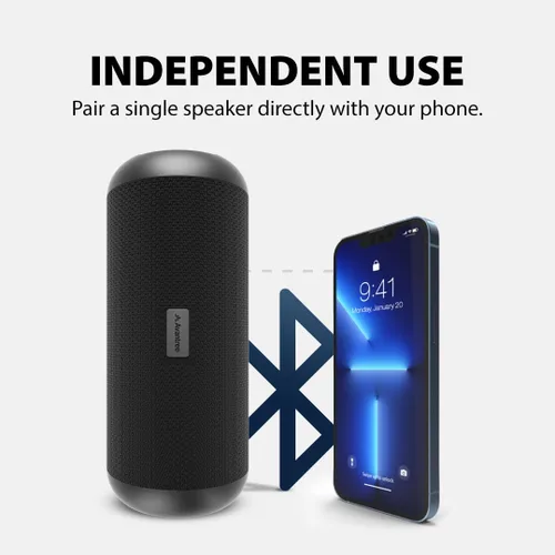 Miniatura 6 de Avantree Harmony 2 - Sistema de altavoces inalámbricos multihabitación con Bluetooth y entradas con cable, fácil configuración, ampliable