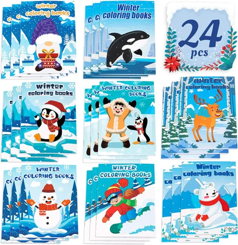 Miniatura 13 de 90shine 24 libros para colorear de otoño para niños, recuerdos de fiesta a granel para bolsas de regalos de 2-4, 3-5, 4-8 años