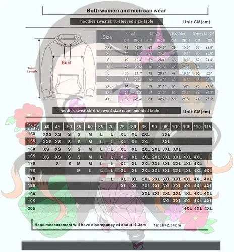 Miniatura 7 de AONUOWE Sudadera con capucha Slayer Kimetsu no Yaiba con estampado 3D de anime con capucha para hombres y mujeres