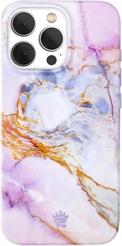 Miniatura 94 de VELVET CAVIAR Funda para iPhone 15 Pro, compatible con MagSafe, probada en caídas de 10 pies, con purpurina Galaxy Purpurina (Galaxy glitter)
