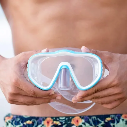 Miniatura 4 de Kraken Aquatics Juego de máscara de buceo y esnórquel – Juegos de esnórquel seco y máscara de buceo para esnórquel y buceo – Kit