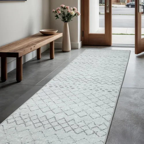 Miniatura 33 de GLN Rugs Contemporary Collection - Alfombra de felpilla lavable a máquina, contemporánea, antideslizante, de pelo corto, alfombra de felpilla