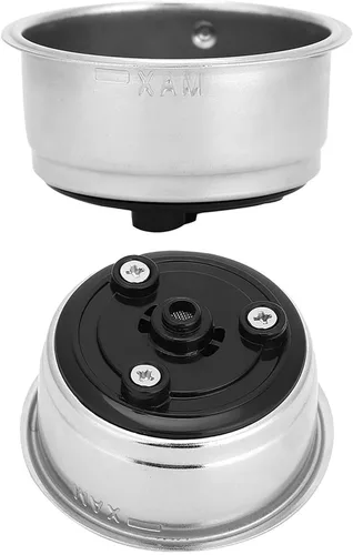 Miniatura 10 de Haofy Cesta de filtro de café, tazas de filtro de café desmontables, accesorio de filtro de máquina de café de acero inoxidable para oficina en casa