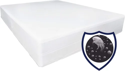 Miniatura 2 de Mielmoon Protector impermeable de alta calidad para colchón de 360°, ultra suave, con cremallera, sin vinilo, transpirable, tacto silencioso