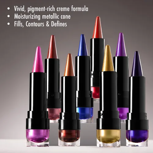 Miniatura 2 de Brillo labial metálico metalicious de Black Radiance The Lip Sculptor Piedra preciosa de amatista (Lavanda clara)