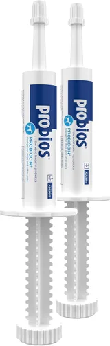 Probios Probiocin - Gel oral para mascotas para perros y gatos, suplemento probiótico para apoyo digestivo e inmunológico, tubo de 0.51 onzas