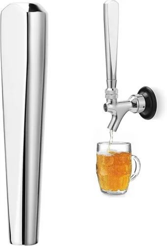 Mango de barril de cerveza de barril de acero inoxidable para estándar americano 3/8 '' hilo casero cerveza fuerte nitro torre vástago bola bloqueo