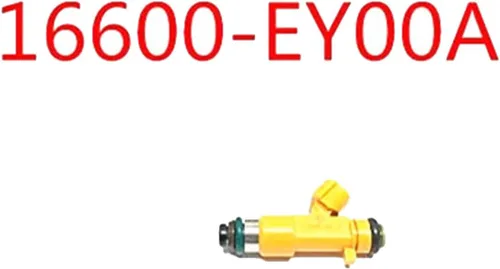 Miniatura 2 de 6 piezas 2009-2016 para Infinity EX37 FX37 G37 Nissan 370Z 3.7L Furel inyector 16600-EY00A FJ1016