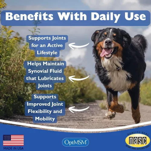 Miniatura 7 de KALA HEALTH PeakTails Hip & Joint Plus HA para perros – 150 tabletas, glucosamina, condroitina, OptiMSM, Ester-C y ácido hialurónico – Apoya