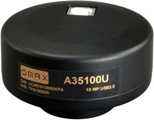 Miniatura 3 de OMAX Cámara digital de microscopio USB de 10.0MP con software avanzado y diapositiva de calibración (Windows 8 y 10, Mac OS X, compatible con Linux)