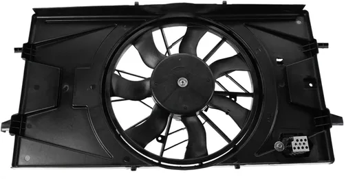 Miniatura 93 de TRQ Conjunto de ventilador de refrigeración dual del radiador compatible con Toyota Highlander 2008-2013 TO3115155