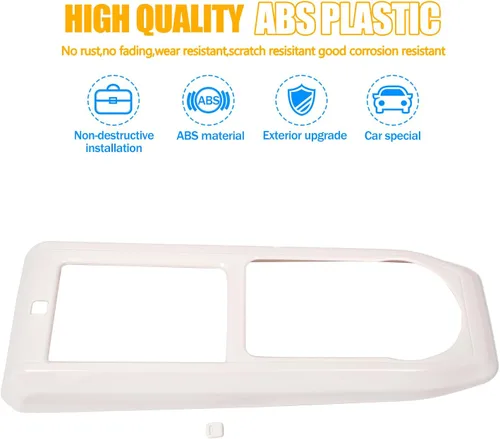 Miniatura 4 de Cubierta de marco de panel de engranajes de consola central compatible con Toyota Tacoma 2016-2023, panel de cambios de automóvil, portavasos, marco