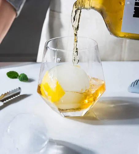 Miniatura 8 de AKOAK 1 paquete de molde de plástico para hockey sobre hielo, herramienta de helado de whisky, molde de bola de bricolaje, suministros de Azul-cielo