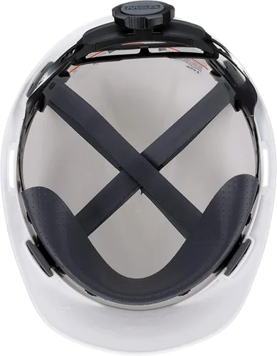 Miniatura 6 de MSA 475358 V-Gard - Casco de seguridad estilo gorra, con suspensión de trinquete Fas-Trac III, carcasa de polietileno, protección contra impactos