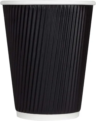 Miniatura 19 de Karat Taza de papel para café expreso de 4 oz, 1000 unidades, taza desechable para enjuague bucal, para bebidas calientes y frías, blanca (C-K504W)