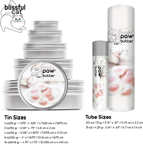 Miniatura 6 de La Mantequilla para Patas de Gato Blissful, Hidratante para Almohadillas de Patas Secas, Suaviza y Protege Pies Ásperos, Bálsamo Versátil y Seguro