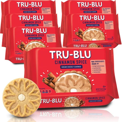 Miniatura 9 de TRU BLU - Galletas dúplex con crema de chocolate y vainilla, sin ingredientes artificiales, sin jarabe de maíz de alta fructosa, fabricadas