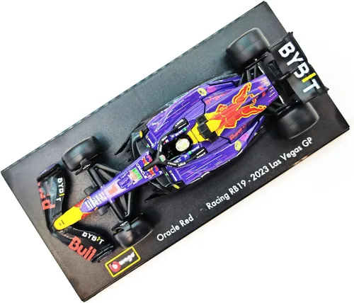 Miniatura 13 de 1:43 2023 F1 RB19 No. #1 Max Verstappen F1 No. #11 Sergio Pérez Formula Racing Aleación Coche Diecast Modelo (RB19 No.#1)