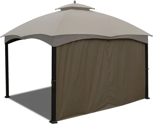 Miniatura 22 de ABCCANOPY - Paredes de red de repuesto para cenador de 10' x 12' en gris