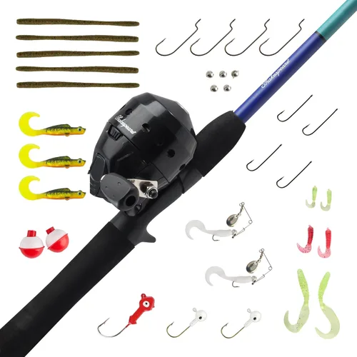 Miniatura 2 de Shakespeare Catch More Fish Combo de carrete y caña de pesca con kit Verde - Claro