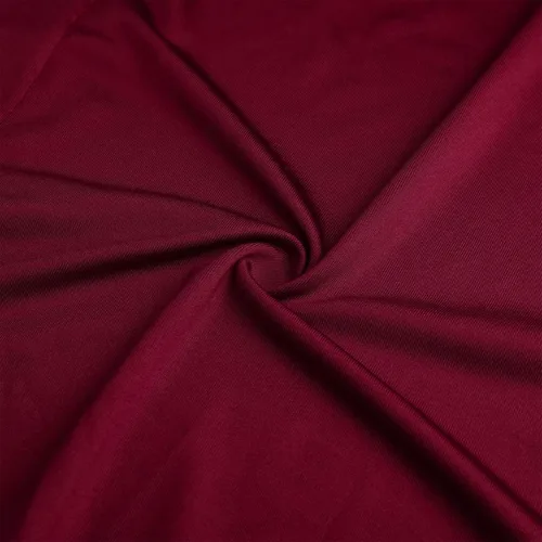 Miniatura 6 de SERYU Vestido ajustado de gasa con volantes para mujer, talla grande, con mangas de capa, favorecedor